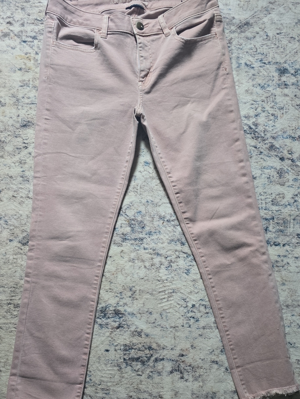American Eagle Outfitters Skinny Jeans in Dusty Rose